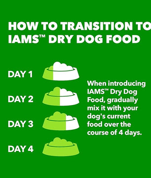 IAMS Proactive Health Large Breed Adult Dry Dog Food Lamb & Rice Recipe, 40 lb. Bag