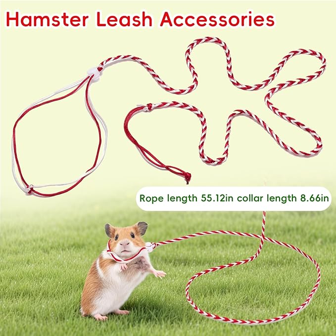 Guinea Pig Bed Rabbit Hideout Cozy Hamster Cave Leash Accessories Warm Fleece Cuddle Cup Washable Winter Sleeping House for Small Pet Strawberry Style
