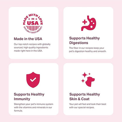 YOUR PET'S KITCHEN Wet Dog Food, Beef Recipe - 13.2 oz Cans (Pack of 6), Made in The USA with Real Beef