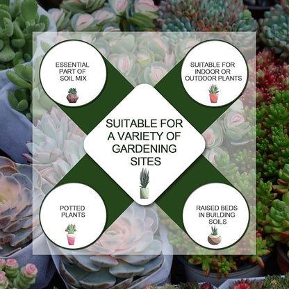 5 LBS White Pea Gravel, Natural Succulent and Cactus Gravel Pebbles, Pebbles for Indoor Plants, Natural Gardens Mulching, for Houseplants, for Aquarium Gravel, to Maintain Soil Aeration(4-6mm)