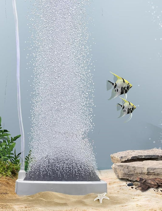 Aquarium Air Stone Fish Tank Bubbler Small Nano Air Bubble Stone Super-High Dissolved Oxygen Diffuser Makes Super Tiny Bubbles 3.2 Inch Airstones