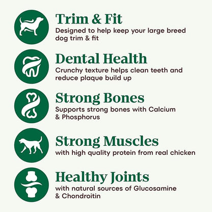 Nutro Natural Choice Adult Large Breed Dry Dog Food, Chicken and Brown Rice Recipe, 36 lbs.