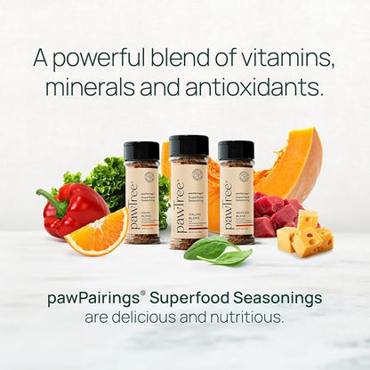 pawTree Healthy Food Toppers for Dogs & Cats - Appetite Booster With Freeze-Dried Proteins. Delicious Pet Food Seasonings and Flavor Enhancer for Picky Eaters & Appetite Stimulation