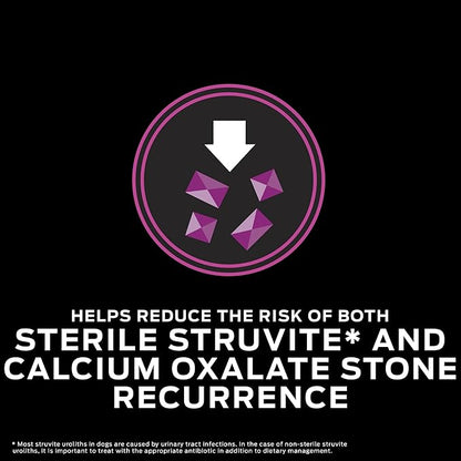 Pro Plan Veterinary Diets Purina UR Urinary Ox/St Canine Formula Dog Food Dry Kibble - 25 lb. Bag