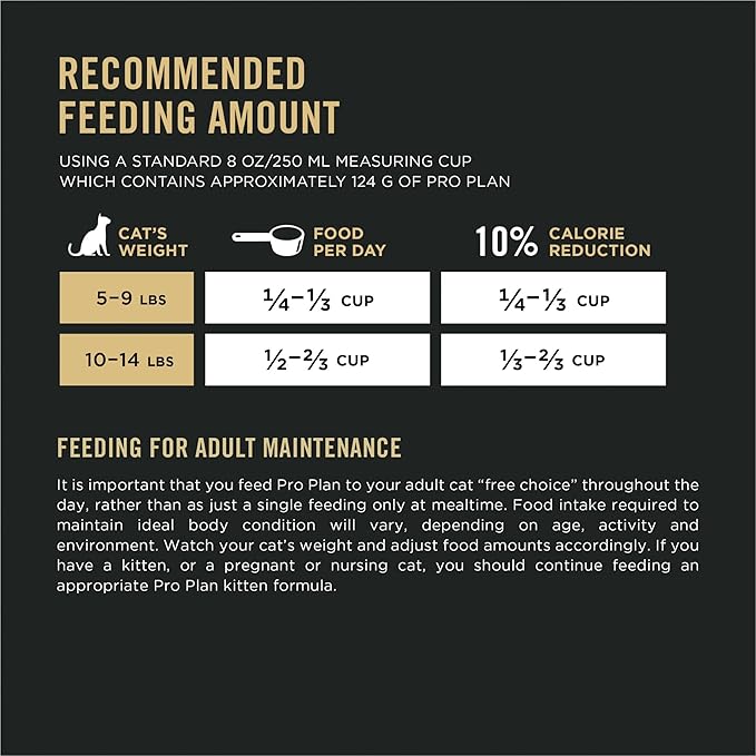 Purina Pro Plan Hairball Management, Indoor Cat Food, Salmon and Rice Formula - 3.5 lb. Bag