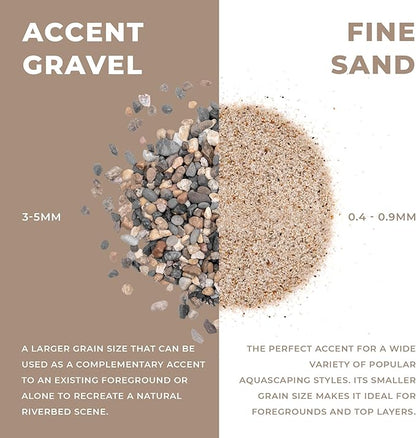 Ultum Nature Systems Controsand Bora Aquarium Sand (3L) - Freshwater Tank Substrate for Live Shrimp & Planted Aquariums