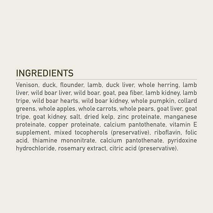 ORIJEN Grain Free High Protein Freeze Dried Dog Food & Topper Tundra Recipe 6oz Bag
