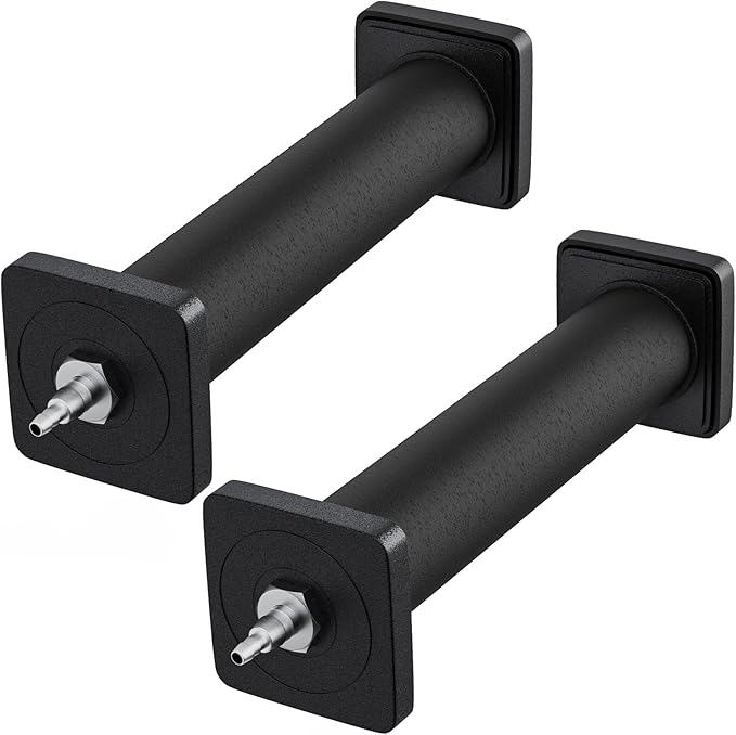 Pawfly Aquarium 8 Inch Air Stone Cylinder for Larger Pump Bubble Diffuser for Outdoor Pond Garden Circulation System and Large Fish Tank, 2 Pack