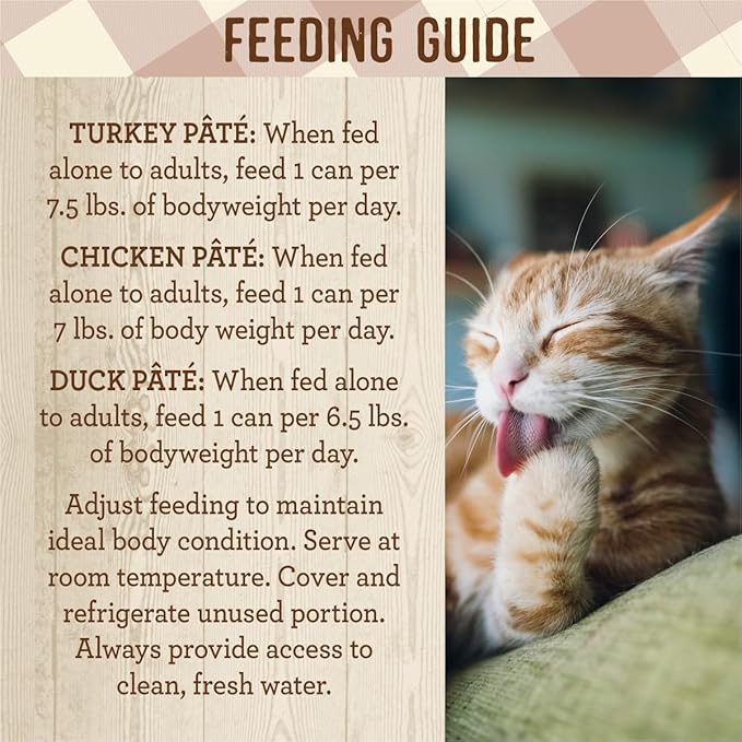 Merrick Purrfect Bistro Grain Free Premium Canned Pate Adult Wet Cat Food, Variety Pack, Chicken, Duck, Turkey - (Pack of 12) 5.5 oz. Cans