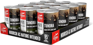 ORIJEN Pate Wet Dog Food Tundra Recipe with Liver 12.8oz Cans (12 Count)