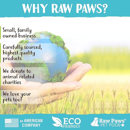 Raw Paws Freeze Dried Ferret Food - Beef Recipe, 16-oz - Made in USA - Grain Free Ferret Diet for Small, Adult, Senior & Baby Ferrets - Natural Ferret Treats for Rewarding & Training - Ferret Food Dry