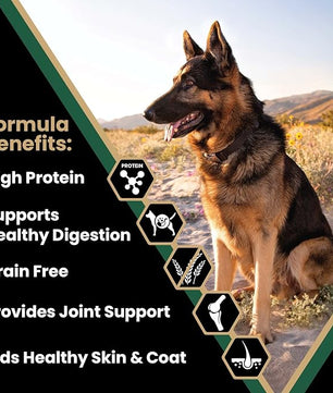 VICTOR Super Premium Dog Food – Purpose Hero Canine Kibble – Premium Gluten Free Dog Food for Active Adult Dogs – High Protein with Glucosamine and Chondroitin for Hip and Joint Health, 30lbs
