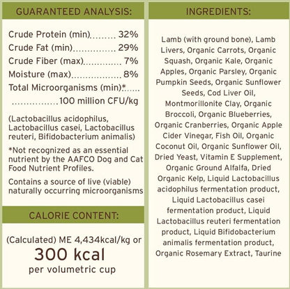 Primal Freeze Dried Dog Food, Pronto Mini Nuggets, Lamb; Scoop & Serve, Complete & Balanced Meal; Also Use as Topper or Treat; Premium, Healthy, Grain Free, High Protein Raw Dog Food (25 oz)