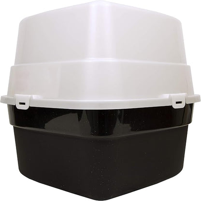 Nature's Miracle Advanced Hooded Corner Litter Box, Pack of 6 (P-5915)