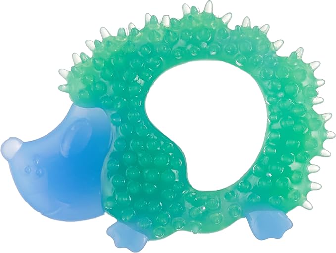 Outward Hound Cutie Chewies Hedgehog Dental Dog Chew Toy, Blue
