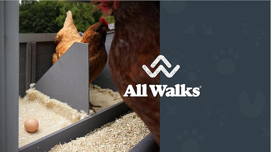 All Walks 70L Coop Combo Hemp Pet Bedding & Chicken Nesting Mats - 100% Natural Hemp Small Animal Bedding and Cushioned Pads for Hen Nesting Box - Chicken Coop Accessories for Laying Eggs - USA Made