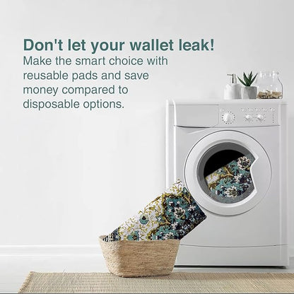 Washable Pee Pads for Dogs (Pack of 1) Super Absorbent Reusable Puppy Training Pads - 100% Waterproof, Leak-Proof & Non-Slip Whelping Pads for Pet Housebreaking