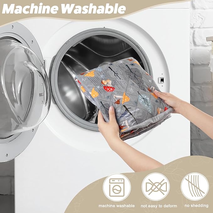 Bienbee Ferret Cage Liner Set for Ferret Nation & Critter Nation Cage, Waterproof Ferrets Cage Accessories for Small Animals Rats Chinchillas Hedgehogs Ferrets(Gray Mushroom,Single Unit Combo)