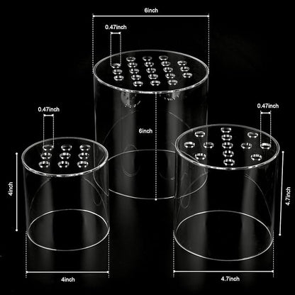 Acrylic Coral Feeder Cover Reef Feeding Breeding Protection Cover Avoid Corals Food Floating Around
