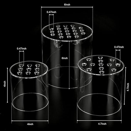 Acrylic Coral Feeder Cover Reef Feeding Breeding Protection Cover Avoid Corals Food Floating Around