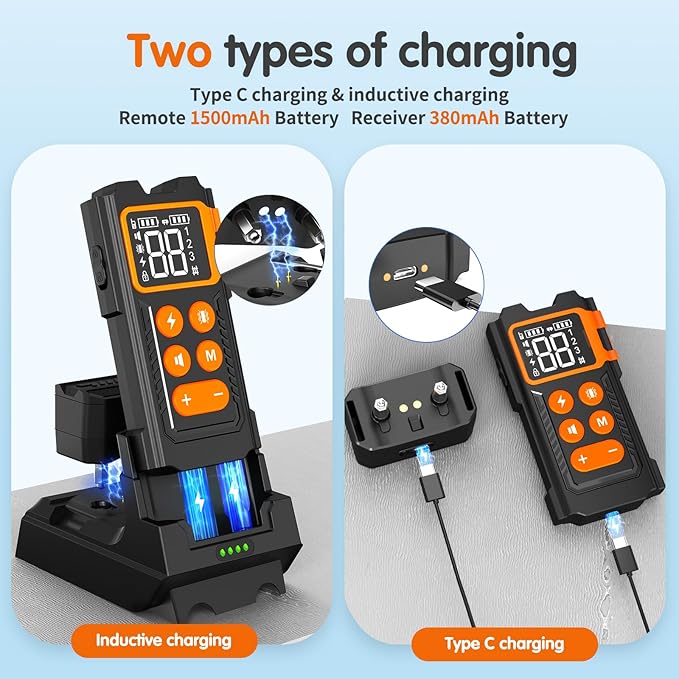 2000ft Range Wireless Dog Fence with Collar, Electric Training Collar with Remote, Dog Training Collar