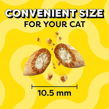 Temptations Classic Crunchy and Soft Cat Treats, Tasty Chicken Flavor, 3 oz. Pouch (Pack of 12)