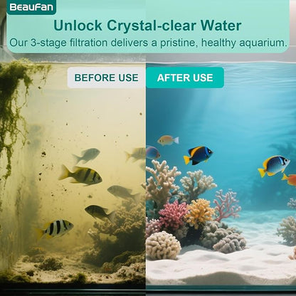 24 Pack Aquarium Media Kit Replacement for Fluval 206/207 Canister Filters, Replacement Bio Foam Filters, Activated Carbon & Ceramic Rings (2 Sets Maintenance Bundle)