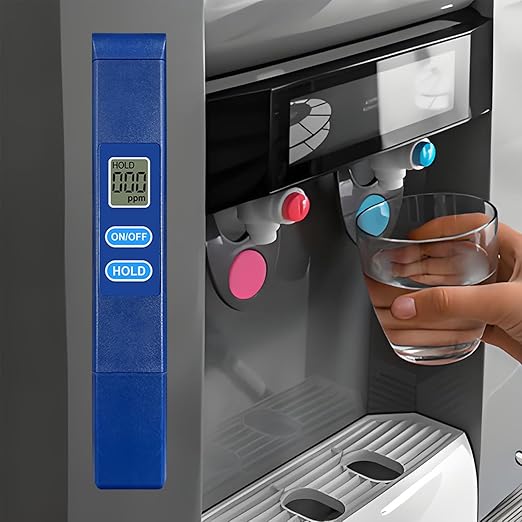 TDS Meter Digital Water Tester - 0-9990ppm High-Precision Water Quality Tester, 2s Fast Detection, LCD Display, Portable Design for Drinking Water & Outdoor Use