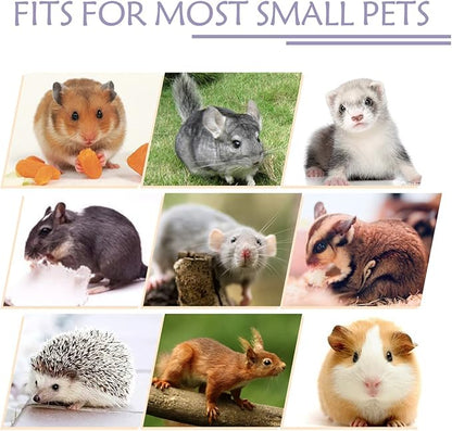 LEFTSTARER Guinea Pig Ferret Rat Hammock Toy Small Animal Cage Accessories Hideout Tunnel & Bunkbed Hammock for Rat Ferret Guinea Pig Hamster Sugar Glider Chinchilla