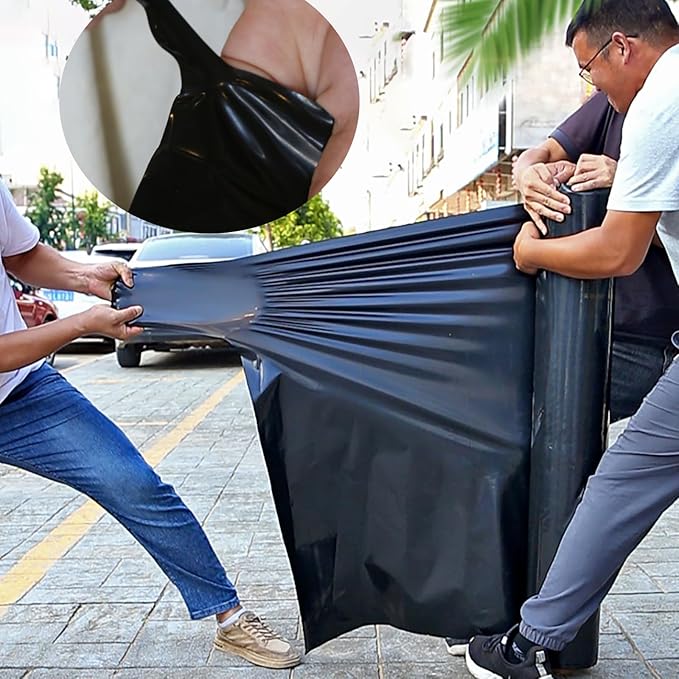 HDPE Pond Liner Garden Pool Waterproof Membrane Durable Flexible Fish Pond Preformed Liners for Fishponds Ponds Protection Reinforced Landscaping(Size:7 * 10m,Color:20S)