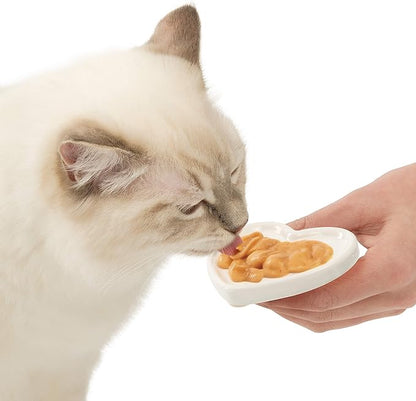 Catit Creamy Lickable Cat Treat – Hydrating and Healthy Treat for Cats of All Ages - Salmon, 5-Pack