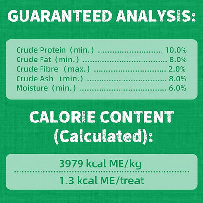 Just Try 13.4 OZ Crunchy Cat Treats Catnip Treats for Cats with Digestive Support, Natural Ingredients Kitten Treats with Real Salmon, Healthy Feline Snacks Training Biscuits Dental Care