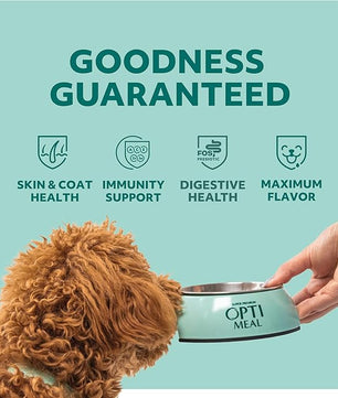 Optimeal Wet Dog Food Variety Pack - Grain Free Recipe High Protein Tender Morsels in Aspic Made with Natural Ingredients for Adult Small Breed Dogs, Premium Nutrition Pouches - 3oz Pouch (Pack of 12)