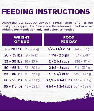 Wellness Complete Health Dry Dog Food with Grains, Natural Ingredients, Made in USA with Real Meat, All Breeds, For Adult Dogs (Whitefish & Sweet Potato, 30-Pound Bag)
