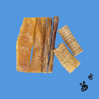 Honey I'm Home, Mini Muncher Buffalo Dog Chews Variety Pack, 3.53 Ounces - All Natural, Free Range, Healthy, Grain Free, Honey Coated & Crunchy