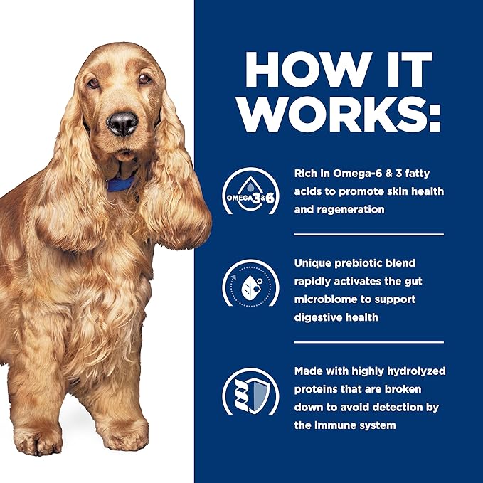 Hill's Prescription Diet z/d Skin/Food Sensitivities Hydrolyzed Wet Dog Food, Veterinary Diet, 13 oz. Cans, 12-Pack