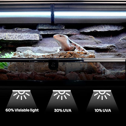 Oiibo T5 HO 10.0 UVB Lamp Bulb 34" L 39 Watts, Reptile UVB Lamp Tube for Bearded Dragon