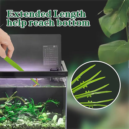 4-Pack Reptile Feeding Tongs Set - Hygienic Anti-Slip Green Tweezers for Bearded Dragons, Lizards, Snakes, Aquariums & Small Animals(Three Colors to Choose from, 18cm)