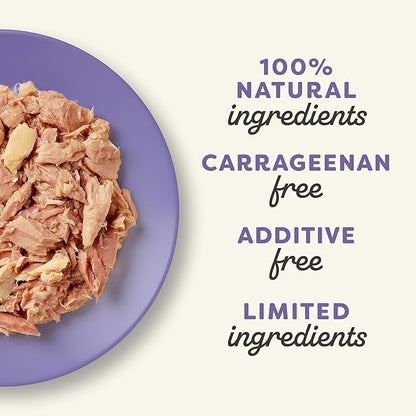 Applaws Natural Wet Canned Cat Food, Limited and Natural Ingredients, High Protein with No Artificial Additives, Variety Pack in Broth (16 x 2.47oz Cans)