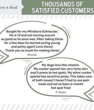 All in 1 Dog Vitamins and Supplements, 120 Soft Chew Multivitamins with Glucosamine, Probiotics, Omega Fish Oil -for Skin, Coat, Hip, Joint & Gut Health -Senior, Puppy, Large & Small Dogs