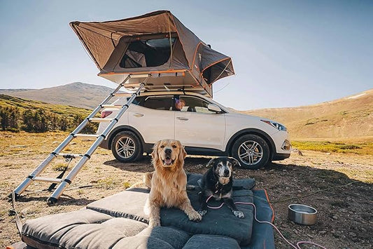 Barker Beds Orthopedic SUV Dog Bed XL Large Dogs - Memory Foam Dog Mattress with Washable Cover - Therapeutic Waterproof Pet Bed for Joint Support - Machine Washable Pet Beds - Made in USA (Charcoal)