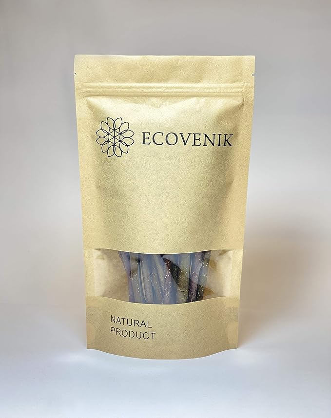 ECOVENIK Apple Sticks 120 gram Rabbit & Hamster Chew Toys - 100% Natural & Organic Chinchilla Food, Treats for Guinea Pig, Squirrels, Parrots & Other Small Animals (Made in Ukraine)