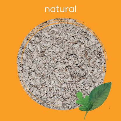 CritterCare Natural Paper Small Pet Animal Bedding - Odor Control, Unscented, 99% Dust Free, Super Absorbent, Natural, 60L, Great for Rabbits, Guinea Pigs, Hamsters, Gerbils, Mice, Rats