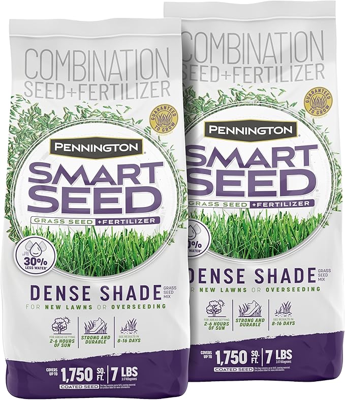 Pennington Smart Seed Dense Shade Grass Mix Bag 7 lb