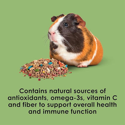 Kaytee Fiesta Guinea Pig Food, Nutritious and Fun Blend, Supports Dental Health and Digestion, 25 pounds