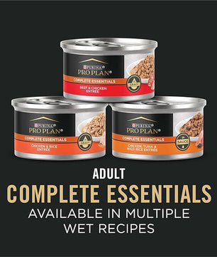 Purina Pro Plan Complete Essentials Shredded Blend Chicken and Rice Formula Adult High Protein Cat Food - 6 lb. Bag