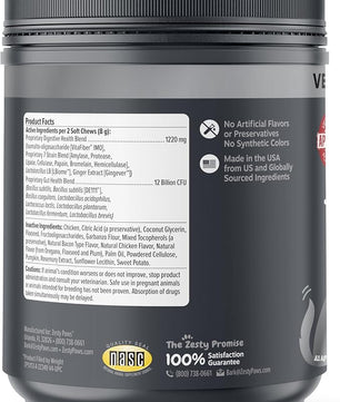 Zesty Paws Vet Strength Probiotics for Dogs, Digestive Health & Gut Flora Support, Dog Supplements, 90 Count