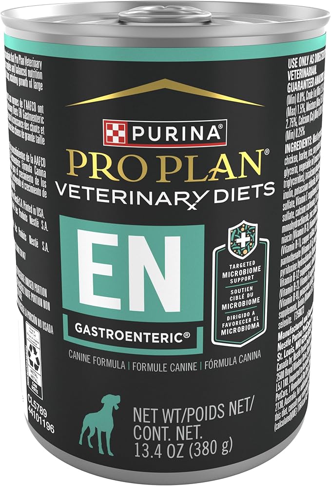Purina Pro Plan Veterinary Diets EN Gastroenteric Canine Formula Wet Dog Food - (Pack of 12) 13.4 oz. Cans