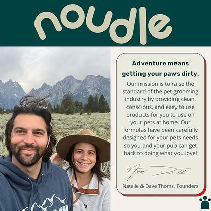 Pets - Fragrance Free Shampoudle, 16oz, Moisturizing and Gentle Natural pet Shampoo with Aloe, Coconut, and Oatmeal