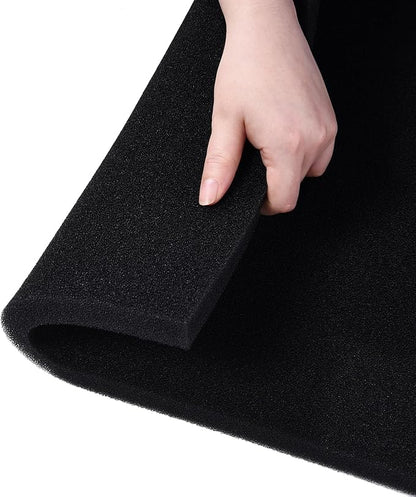 Bio Filter Foam Sponges, 20"x20"x0.8" 50PPI Filter Media Pad,Cut-to-Size Foam for Aquarium Fish Tank